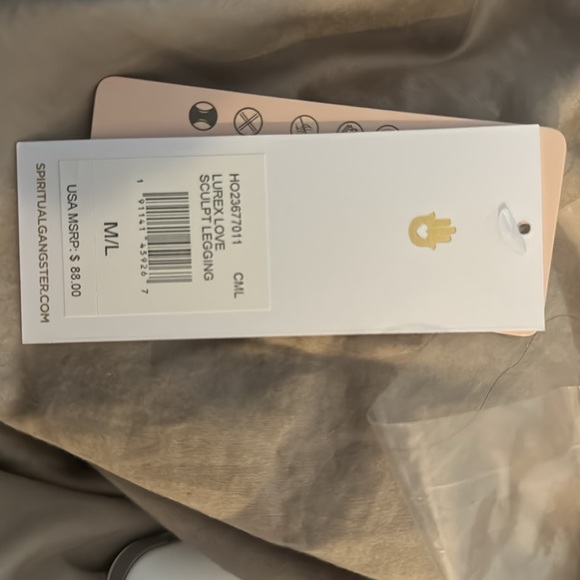 NWT Spiritual Gangster sculpt legging - Picture 6 of 6